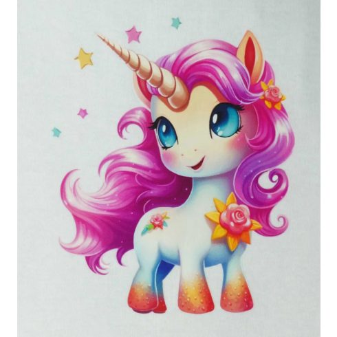 Ujjatlan tipegő hálózsák, Unikornis mintával - 3 TOG (68-80) 