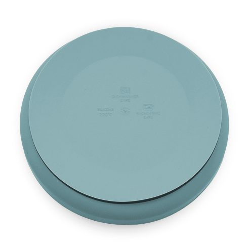 P&M Szilikon tányér tapadókoronggal Take&Match Frosted Sky 6m+