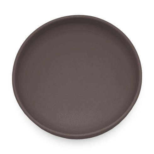 P&M Szilikon tányér tapadókoronggal Take&Match Bitter Cocoa 6m+