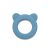 P&M Beary Szilikon rágóka csörgővel Petrol Blue 0m+
