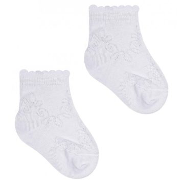 Yo! Baby zokni fehér, mintás 0-3 hó 