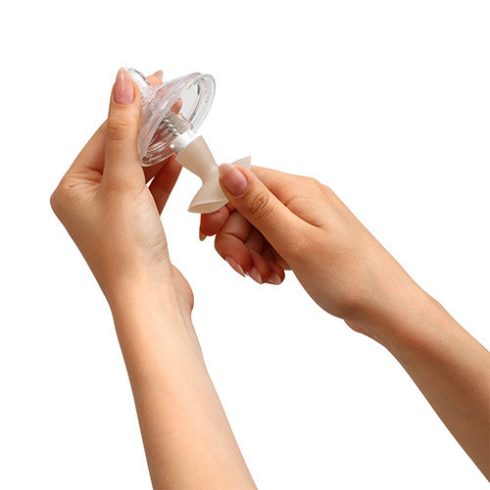 BabyOno cumisüveg tisztító kefe készlet - rózsaszín 