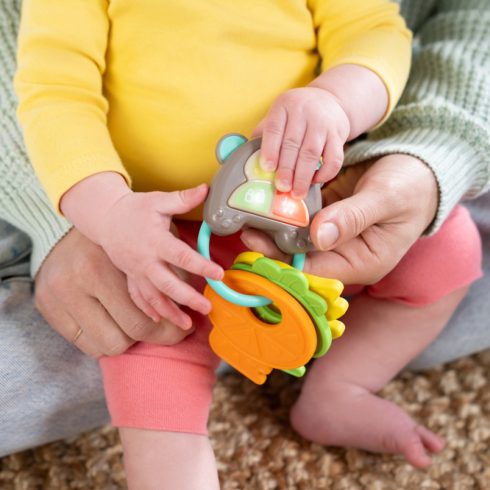 BRIGHT STARTS Zenei kulcsok játék MonKeys™ 6m+