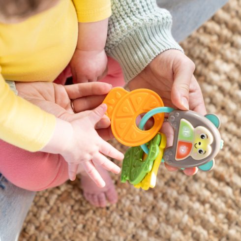 BRIGHT STARTS Zenei kulcsok játék MonKeys™ 6m+