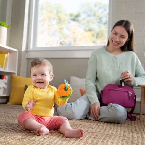 BRIGHT STARTS Zenei kulcsok játék MonKeys™ 6m+