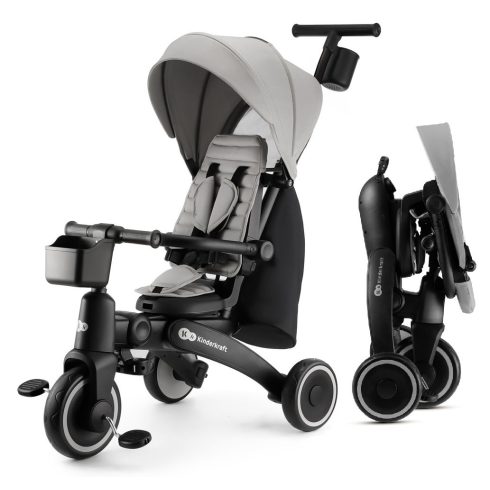 Kinderkraft Jazz 2 összecsukható tricikli - Szürke 