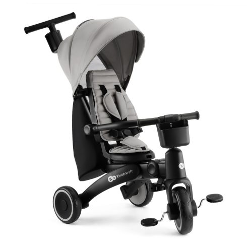 Kinderkraft Jazz 2 összecsukható tricikli - Szürke 