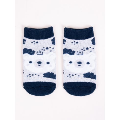 Yo! Baby frottír zokni 0-3 hó - Mackó