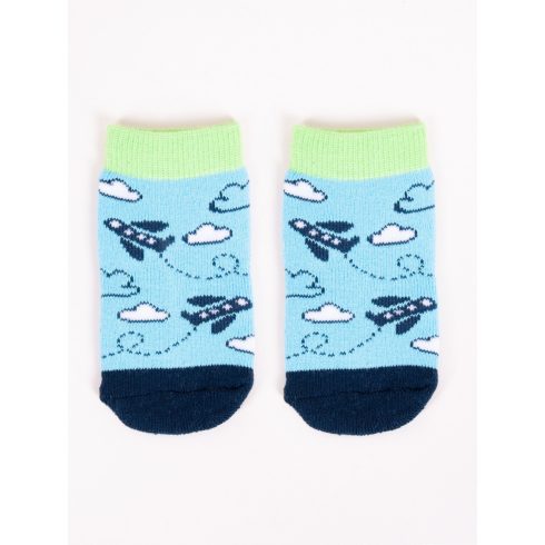 Yo! Baby frottír zokni 0-3 hó - Repülő