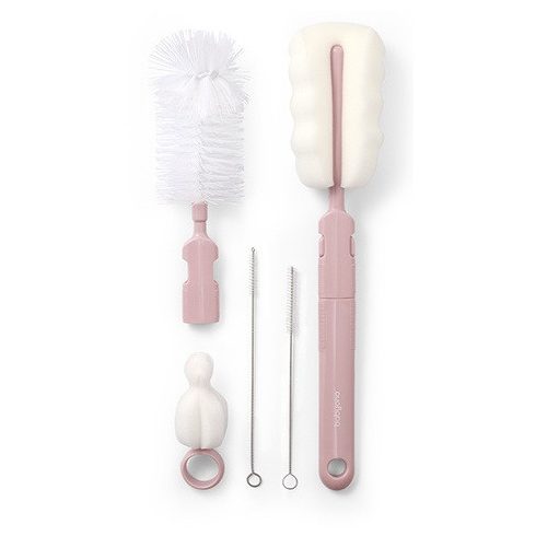 Baby Ono scumi - és üvegmosó kefe szett - rózsaszín