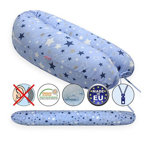 Scamp univerzális szoptatós párna - Blue White Little Big