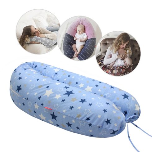 Scamp univerzális szoptatós párna - Blue White Little Big