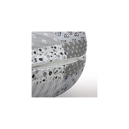 Scamp univerzális szoptatós párna - Grey Patchwork 2