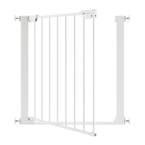 Kinderkraft Safe Snap biztonsági ajtórács 75-82 cm - fehér