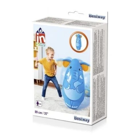 Bestway  Állatfigurás boxzsák 89 cm - elefánt 