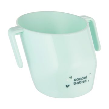 Canpol babies Itatópohár SMART 180 ml 12hó+ türkiz