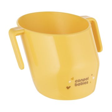 Canpol babies Itatópohár SMART 180 ml 12hó+ sárga