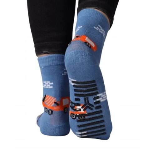 Yo! Pamut félfrottír zokni  ABS Csúszásgátlós  (20-22) - markológépek