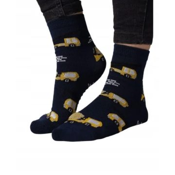   Yo! Pamut félfrottír zokni  ABS Csúszásgátlós  (20-22) - sárga markológépek