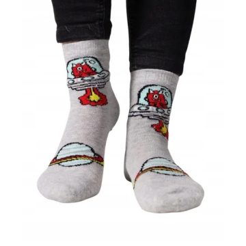   Yo! Pamut félfrottír zokni  ABS Csúszásgátlós  (20-22) - marslakó