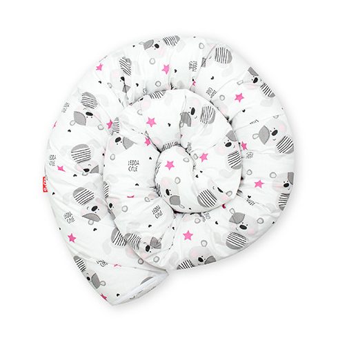 Scamp rácsvédő hengerpárna 300cm - White Grey Bears