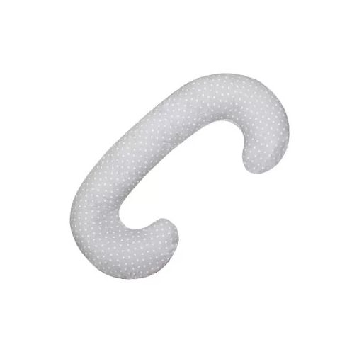 Scamp C alakú párna - Little Heart White Gray