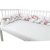 Baby Shop prémium fonott fejvédő kiságyba 250cm - Betty