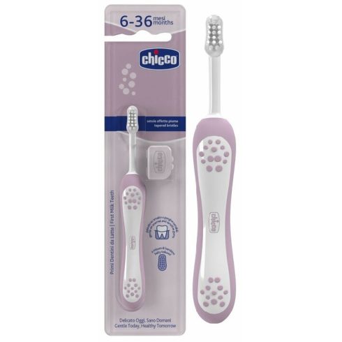 Chicco Fogkefe 6-36 hó ultrafinom sörtékkel - lila