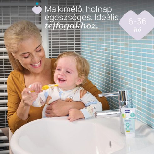 Chicco Fogkefe 6-36 hó ultrafinom sörtékkel - idigókék