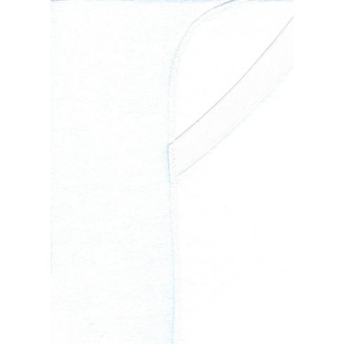Baby Shop matracvédő lepedő - 70*174 cm - világos kék