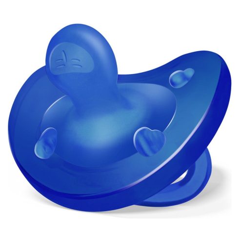 Chicco Physio Soft cumi 16-36 hó puha szilikon - kék