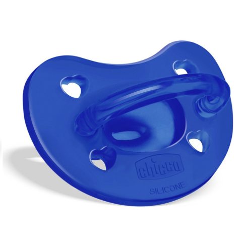 Chicco Physio Soft cumi 16-36 hó puha szilikon - kék