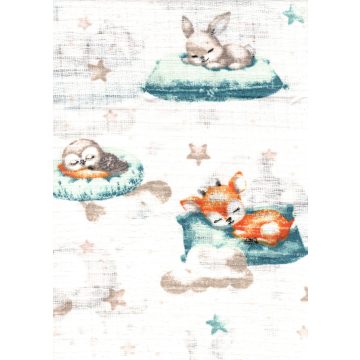 Mintás textil pelenka 1db-os - Sweet dreams