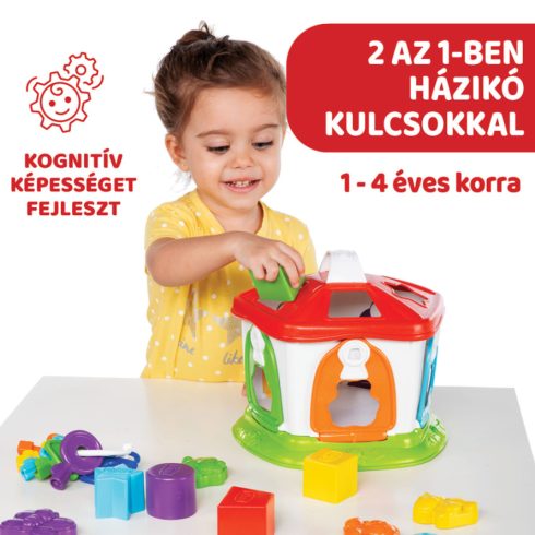 Chichco Smart2Play Házikó kulcsokkal játék 12 hó+