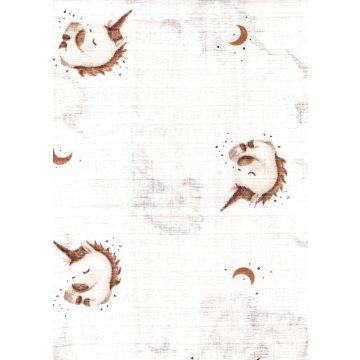 Mintás textil pelenka 1db-os - Egyszarvú baba