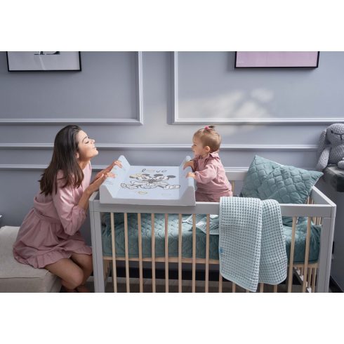 Disney Minnie & Mickey merev pelenkázó lap 50x70 cm - Blue