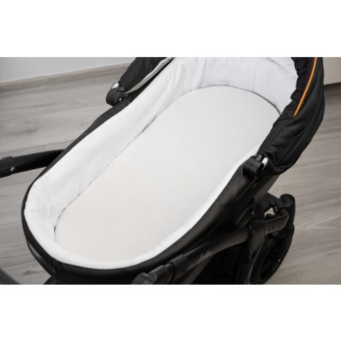 Szivacs  matrac mózeskosárba 75*35cm - szürke