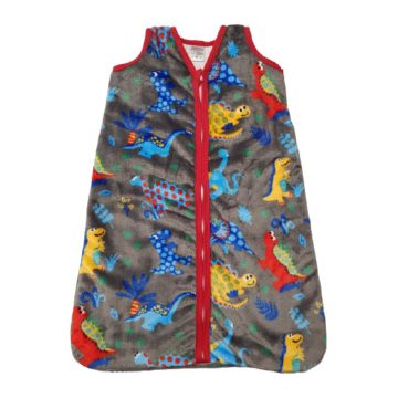 Wellsoft Mintás hálózsák – Színes Dínó 56