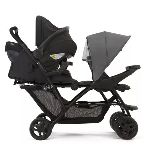 Graco Stadium Duo testvér babakocsi - Titanium