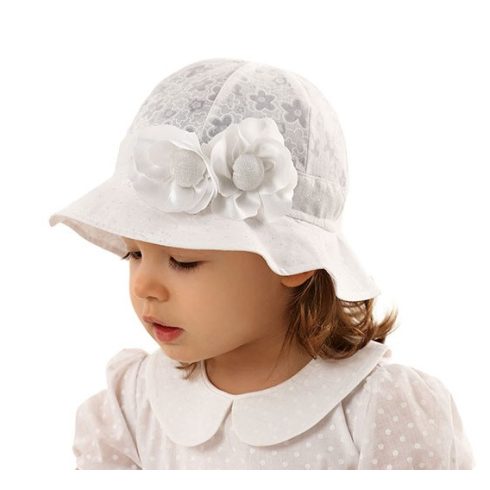 Marika nyári sapka "SREBRNE PĄKI" (50)