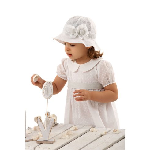 Marika nyári sapka "SREBRNE PĄKI" (50)