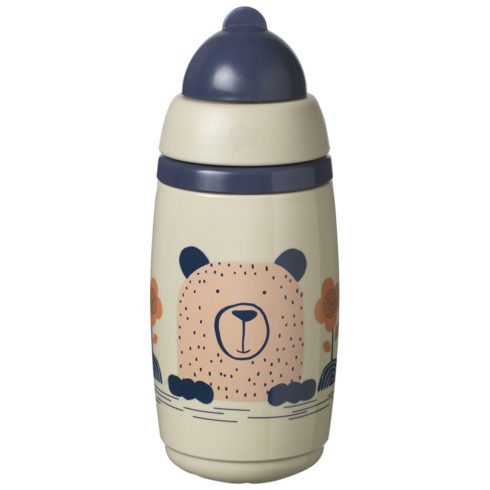 Tommee Tippee Superstar Insulated Straw Cup szívószálas hőtartó pohár 266 ml 12m+ - Drapp