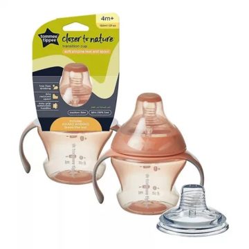   Tommee Tippee Transition Cup tanulópohár 150ml  4m+ - rózsaszín 