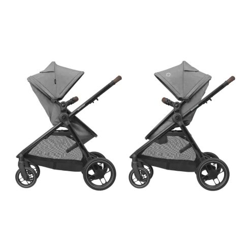 Maxi-Cosi Zelia S Trio babakocsi szett + FamilyFix S ISOFIX talppal - Grey
