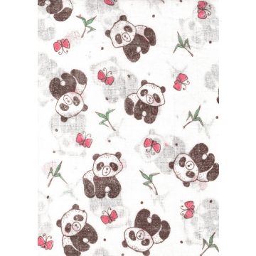 Mintás textil pelenka 1db-os - panda