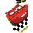 Disney textil tetra pelenka 70*70cm -  Lightning McQueen