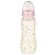 Baby-Nova cumisüveg szilikon cumival M-es 240 ml - rózsaszín 