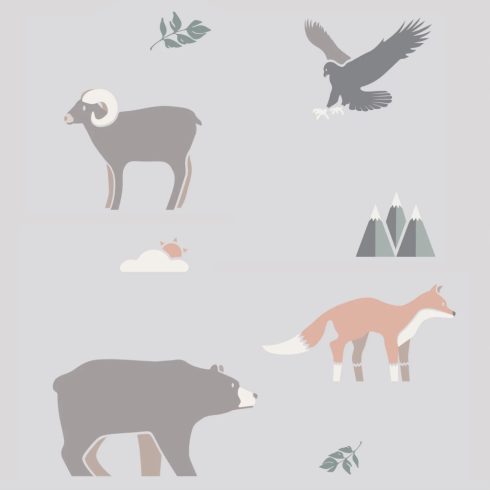 Zopa ételtároló termosz 500ml - Mountains