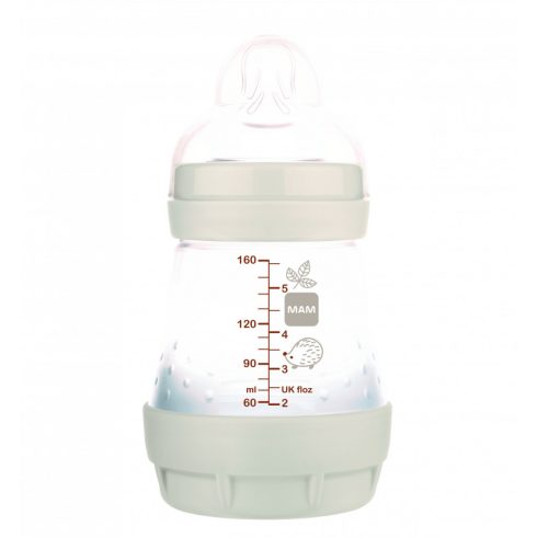 MAM Anti-Colic Matt Forest 160ml cumisüveg 0+ szürke nyuszi