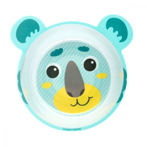 Canpol melamin csúszásmentes tányér 490 ml - koala